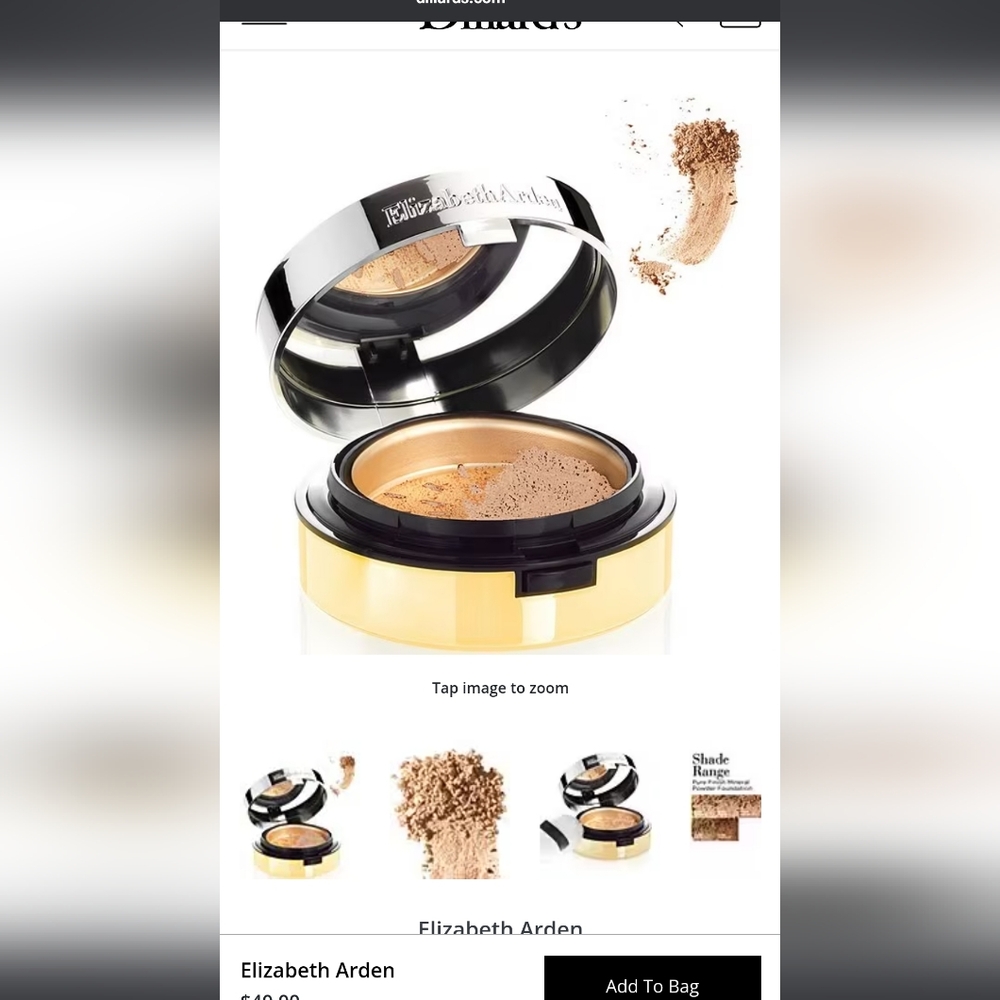 Elizabeth arden pure finsh powder above explains bagged I work for them … - Picture 4 of 8
